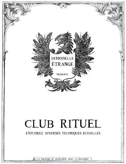CLUB RITUEL: Explorez diverses techniques rituelles