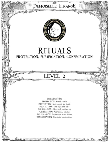 RITUELS (N2) Protection Purification Consécration