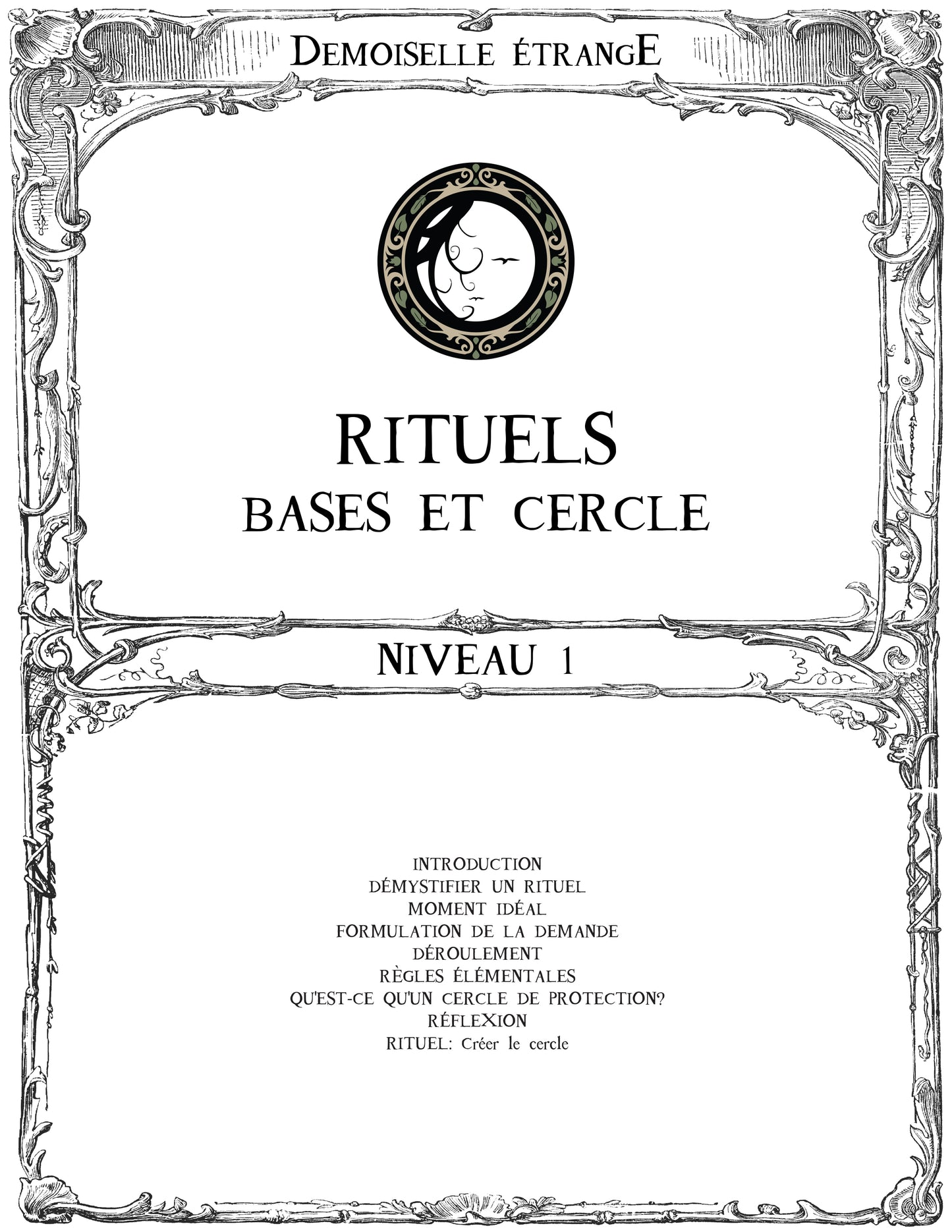 RITUELS (N1) Bases et Cercle