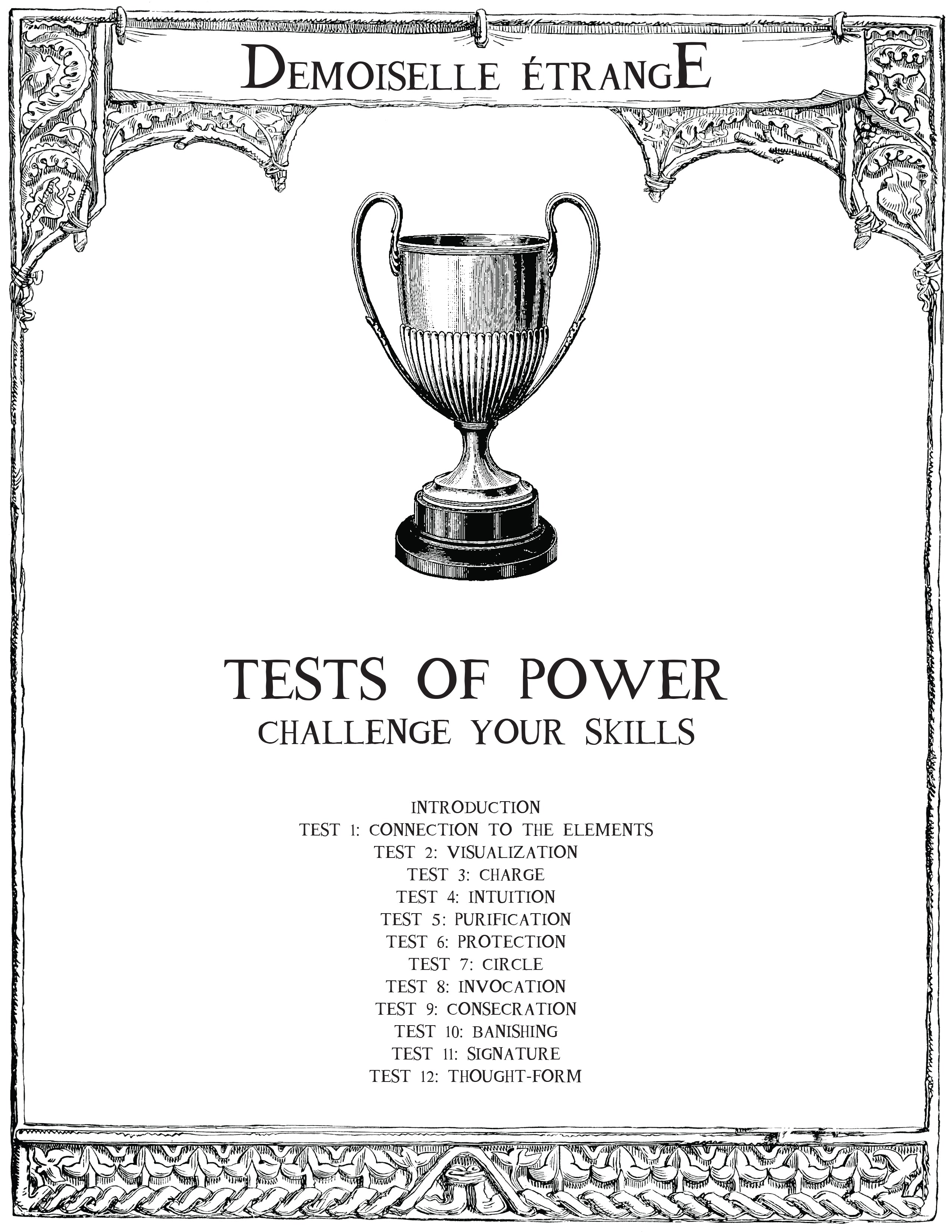 TESTS OF POWER: Challenge your skills