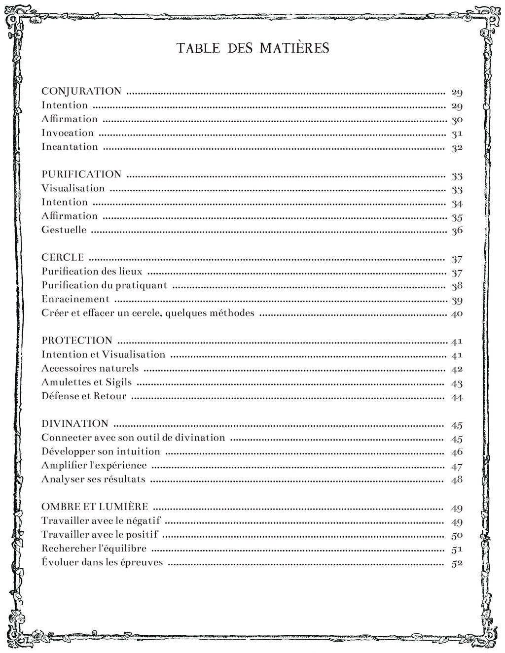 A YEAR OF PRACTICE: Natural magic foundations