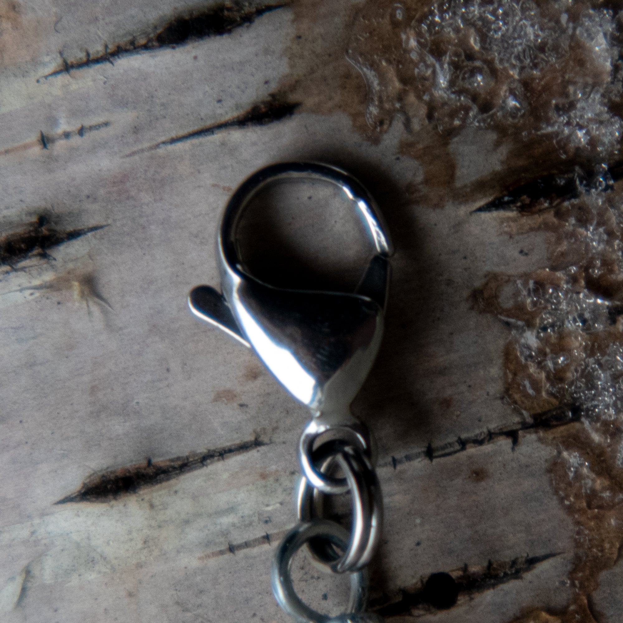 ROSE QUARTZ (Pentagram) Cat Amulet