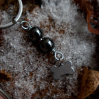 Amulette pour chien HÉMATITE (Os)