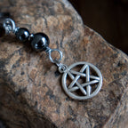 Amulette pour chat HÉMATITE (Pentagramme)