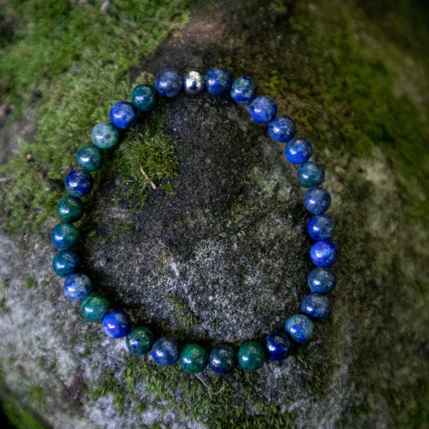 Bracelet AZURITE MALACHITE