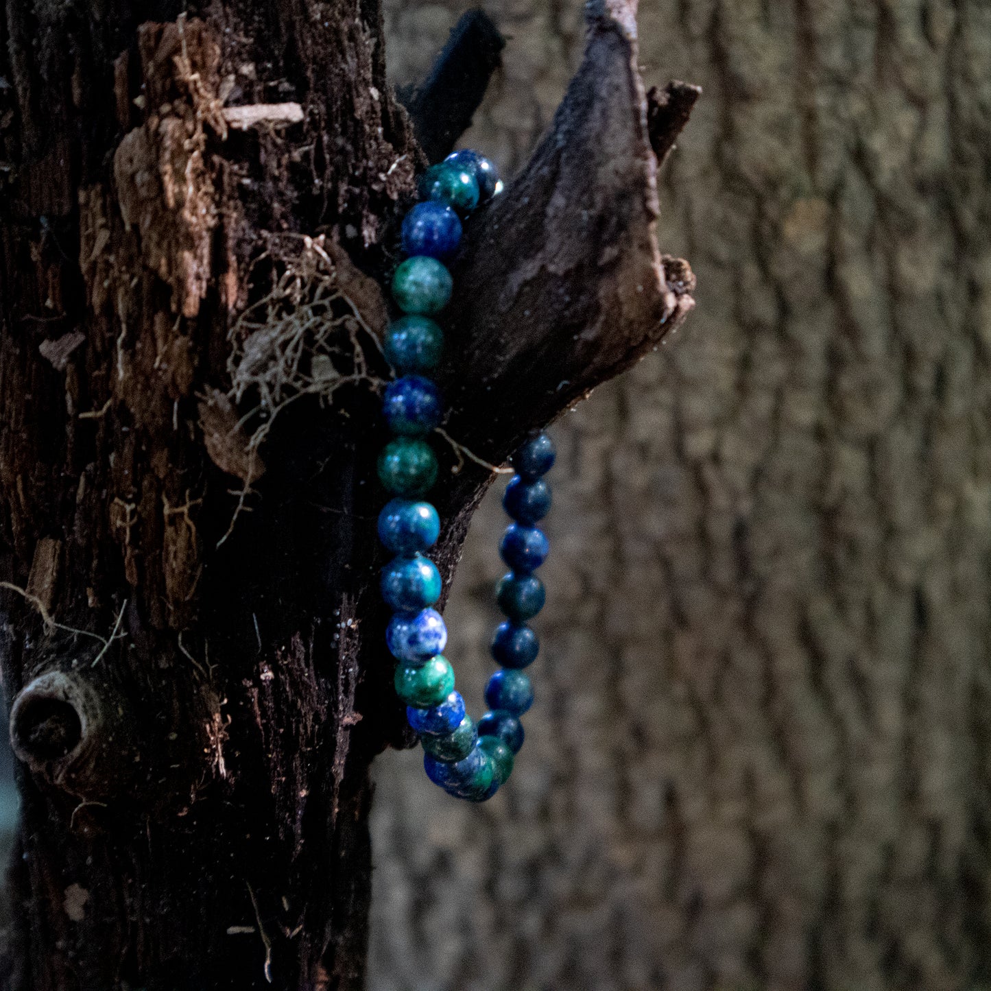 Bracelet AZURITE MALACHITE