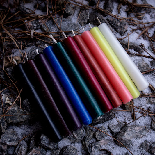 10 COLORS Ritual Candles